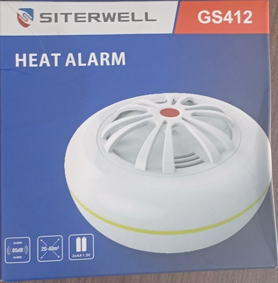 Siterwell Heat Alarm GS412